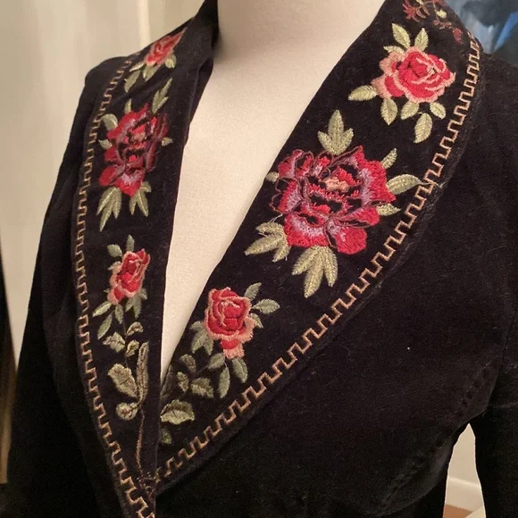 Diane von Furstenberg embroidered blazer - Picture 2 of 9